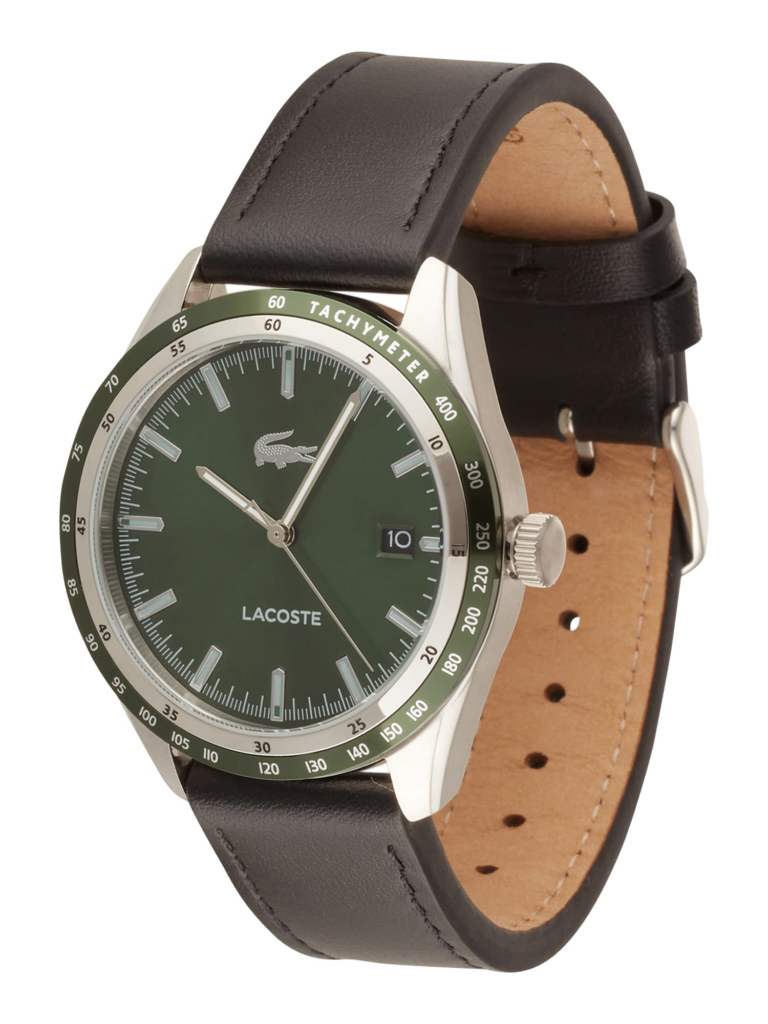 LACOSTE Ceas analogic 'Everett'  negru