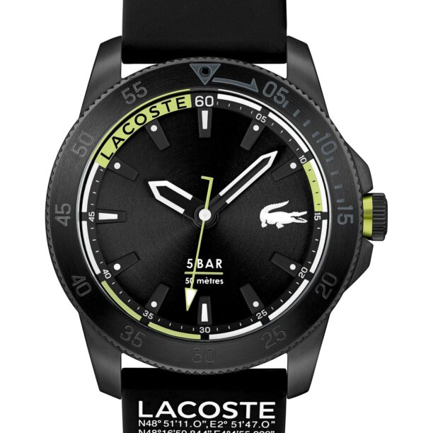 LACOSTE Ceas analogic  negru