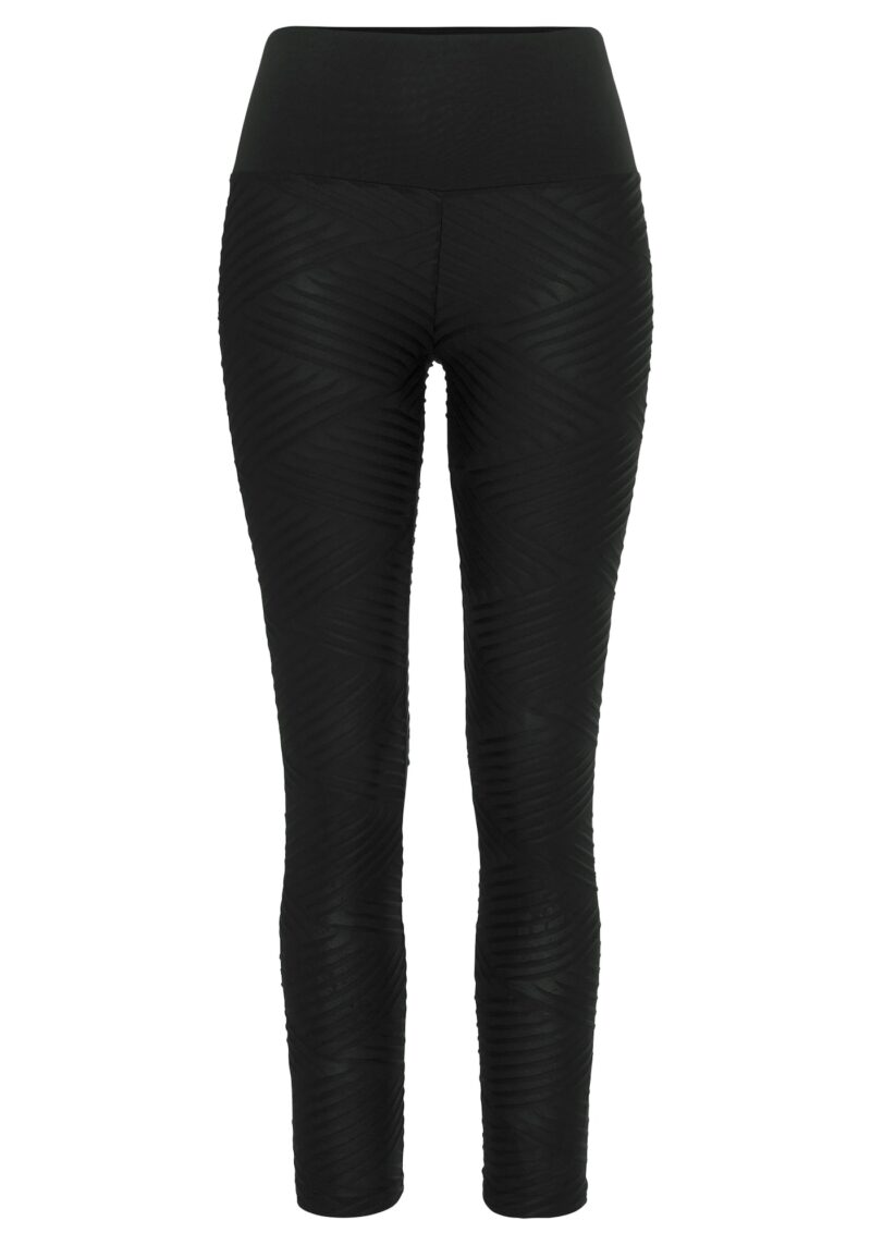 LASCANA ACTIVE Pantaloni sport  negru