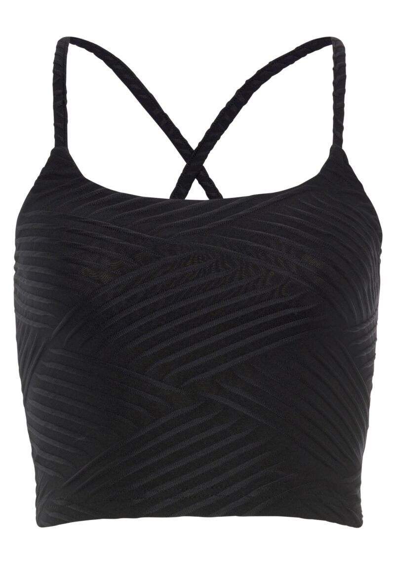 LASCANA ACTIVE Sport top  negru