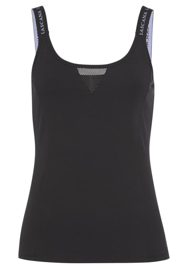 LASCANA ACTIVE Sport top  negru