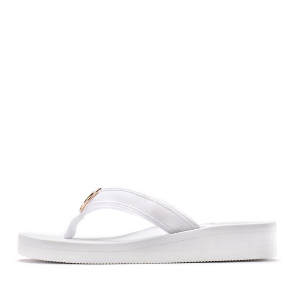 LASCANA Flip-flops  auriu / alb