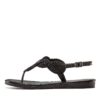 LASCANA Flip-flops  negru