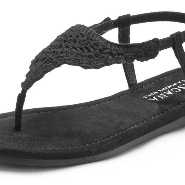 LASCANA Flip-flops  negru