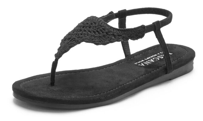 LASCANA Flip-flops  negru