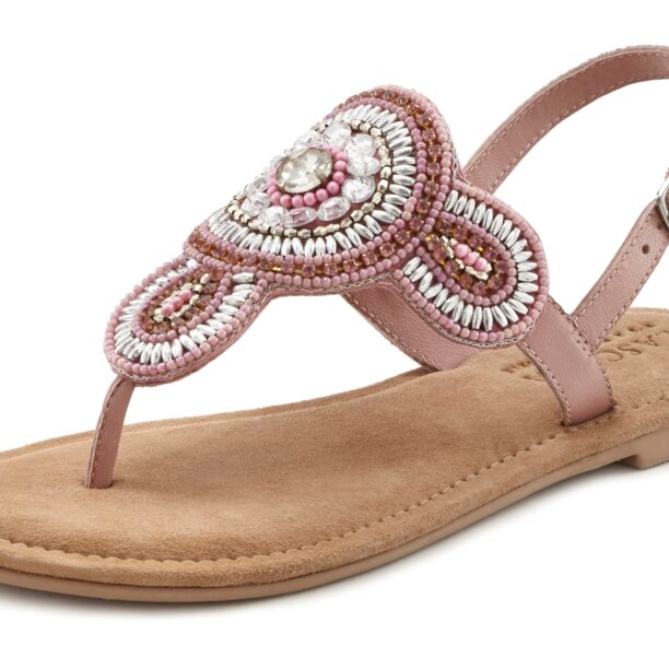 LASCANA Flip-flops  roz / roz pal / alb