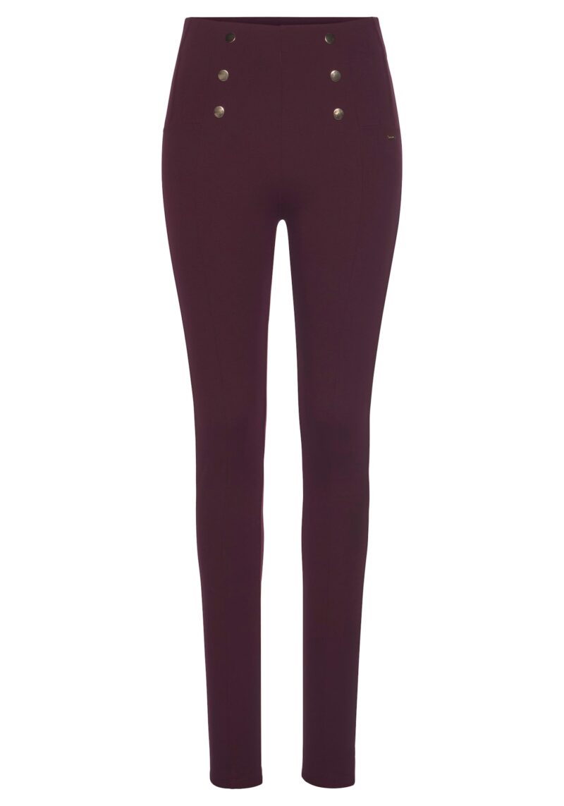 LASCANA Leggings  roșu bordeaux