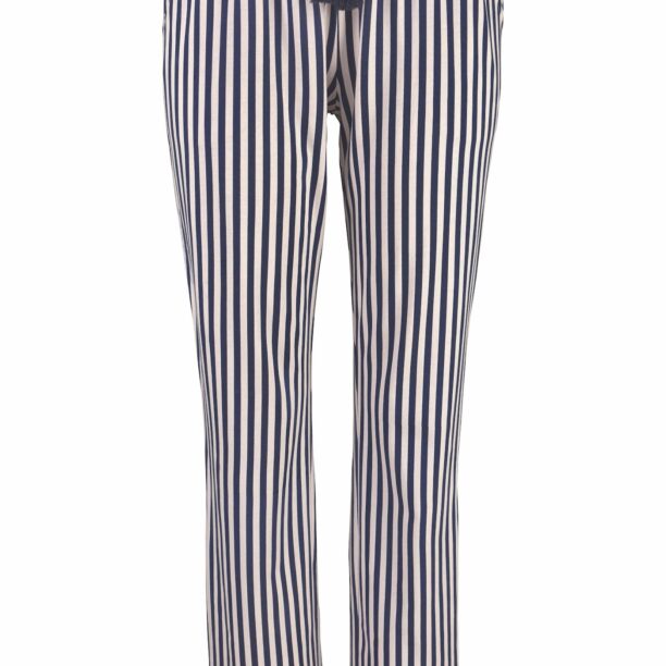 LASCANA Pantaloni de pijama  indigo / alb