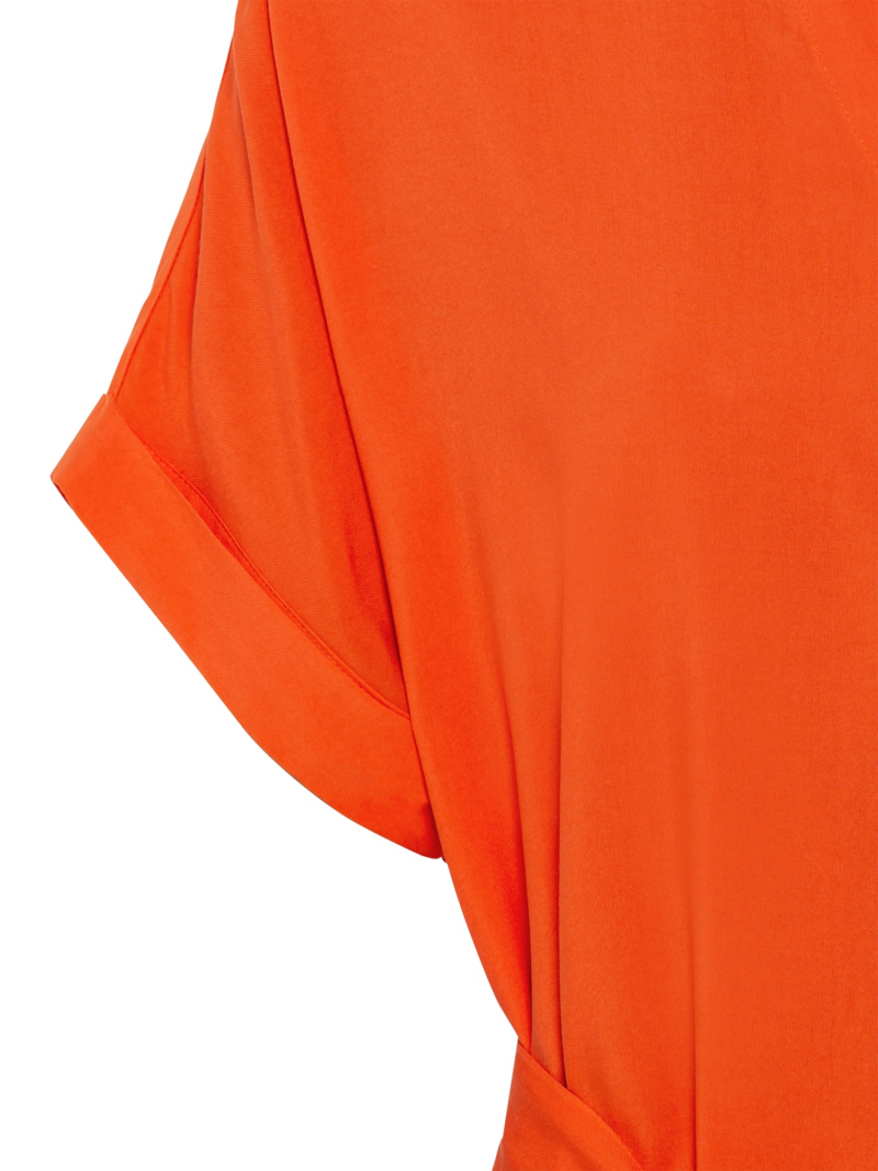 LASCANA Rochie tip bluză  roșu orange preţ