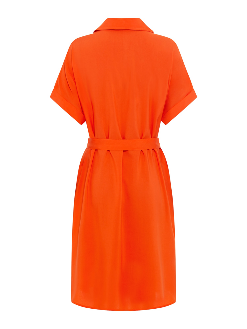 LASCANA Rochie tip bluză  roșu orange