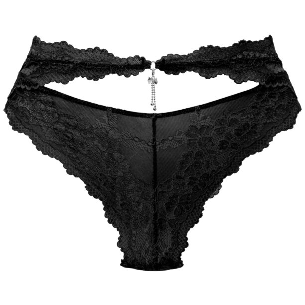 LASCANA Slip 'Tanga'  negru