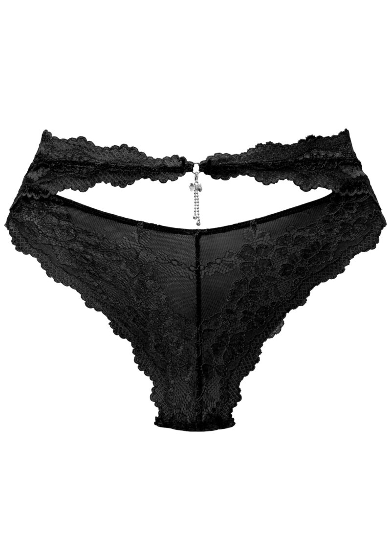 LASCANA Slip 'Tanga'  negru