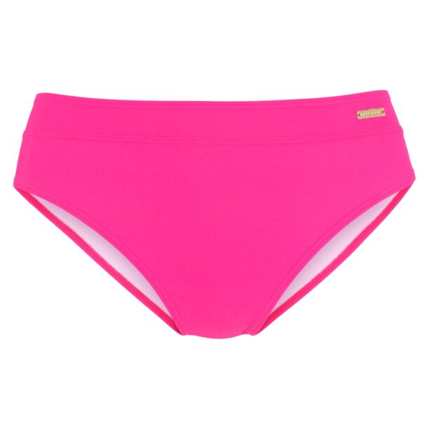 LASCANA Slip costum de baie 'Lolo'  roz neon