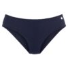 LASCANA Slip costum de baie  bleumarin / argintiu