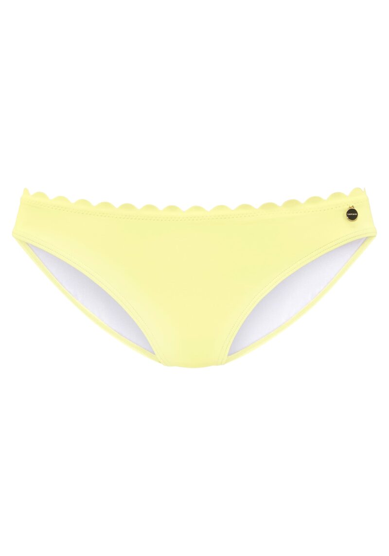 LASCANA Slip costum de baie  galben