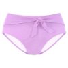 LASCANA Slip costum de baie  mov deschis