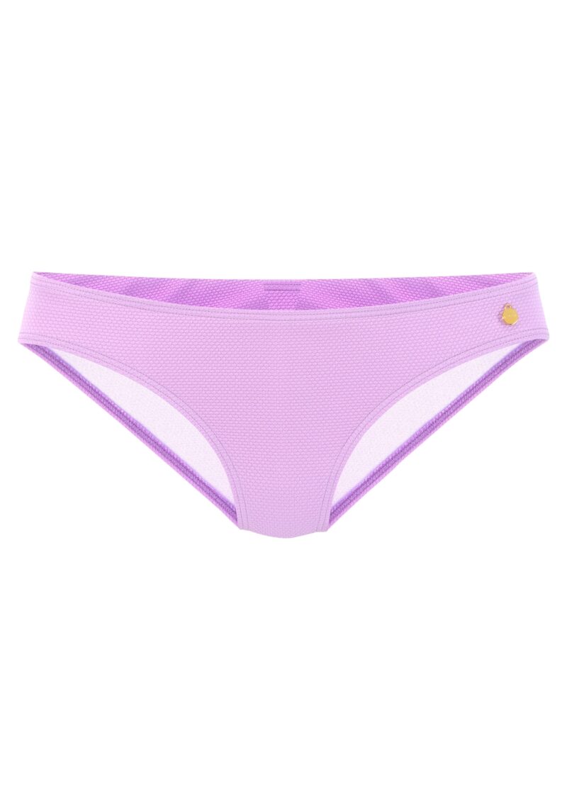 LASCANA Slip costum de baie  mov deschis