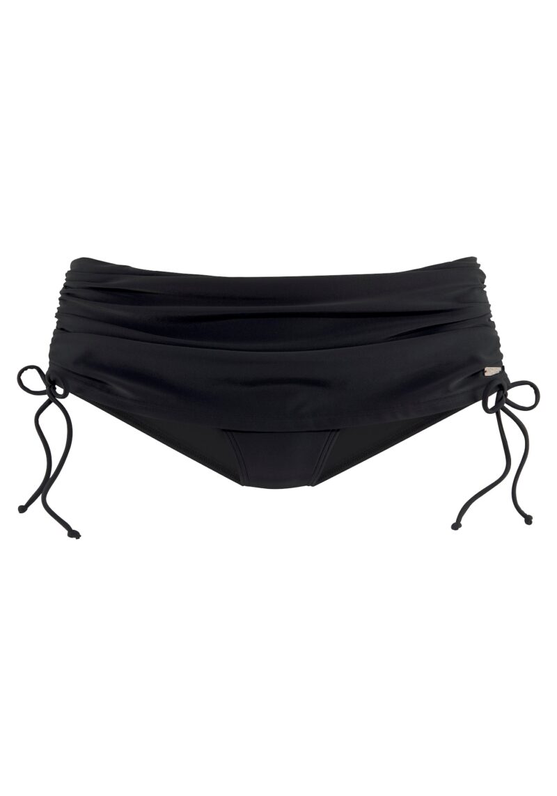 LASCANA Slip costum de baie  negru