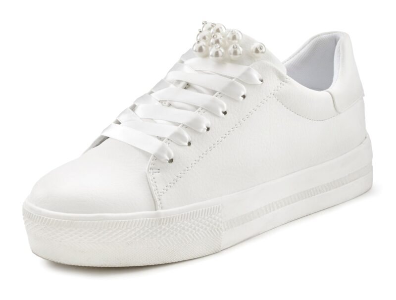 LASCANA Sneaker low  alb