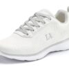 LASCANA Sneaker low  gri deschis / alb natural