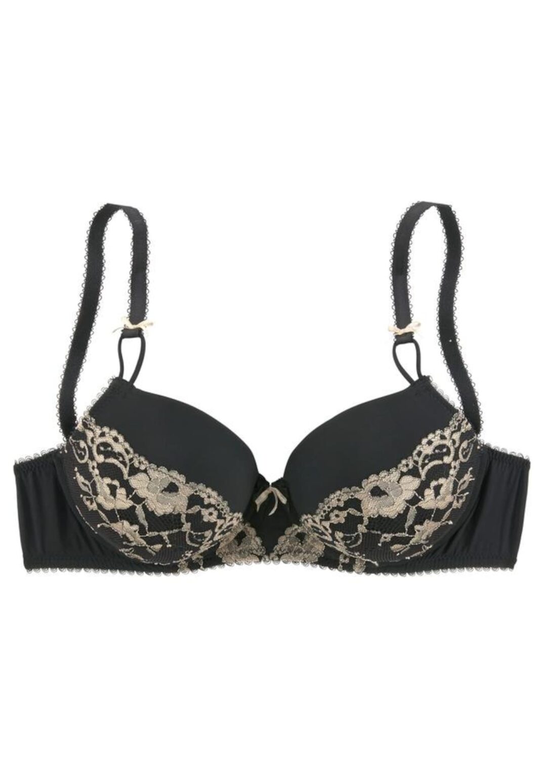LASCANA Sutien 'Fabiola'  auriu / negru