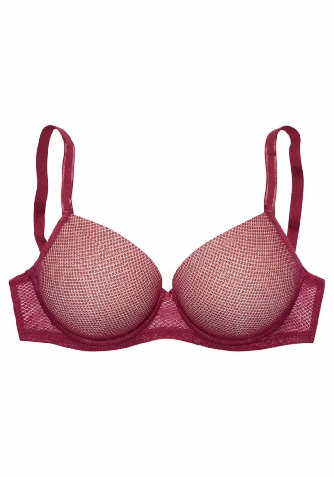 LASCANA Sutien 'Invisible Pink'  roșu