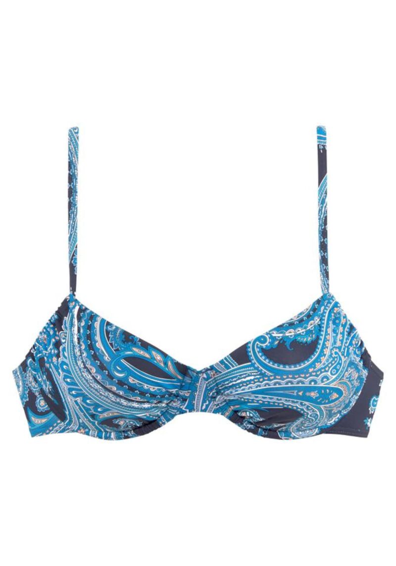 LASCANA Sutien costum de baie 'Boho'  bleumarin