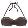 LASCANA Sutien costum de baie  bej / maro