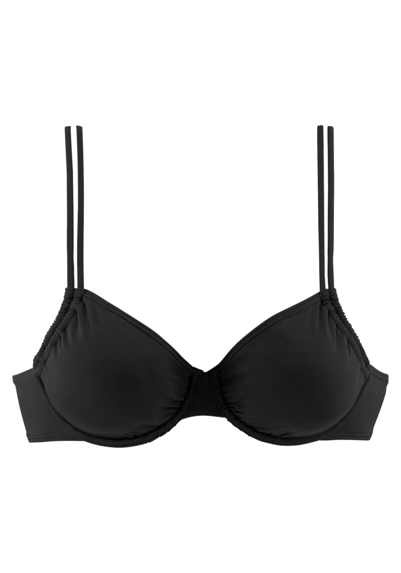 LASCANA Sutien costum de baie  negru