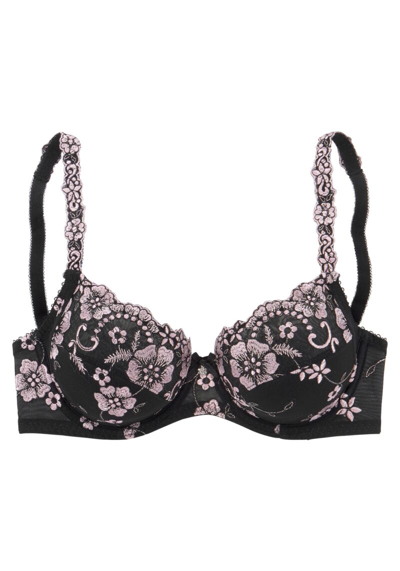 LASCANA Sutien  roz pal / negru