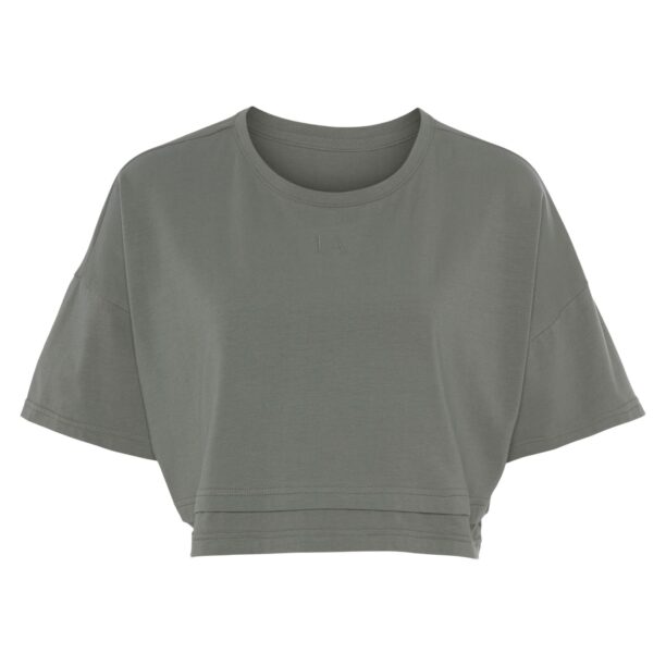 LASCANA Tricou  gri / verde