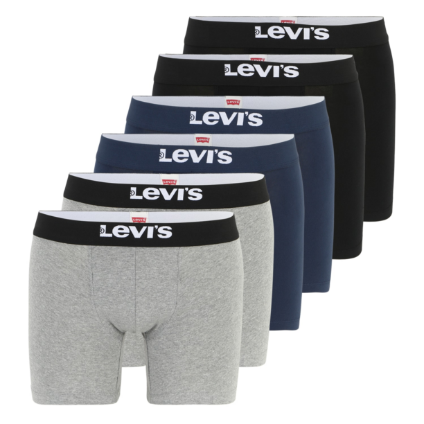 LEVI'S ® Boxeri  bleumarin / gri amestecat / negru / alb