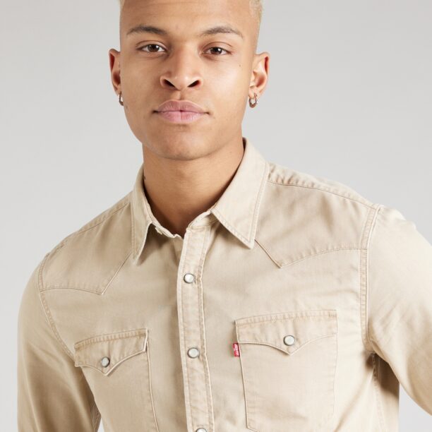 Preţ LEVI'S ® Cămașă 'Barstow Western Standard Fit Shirt'  ecru