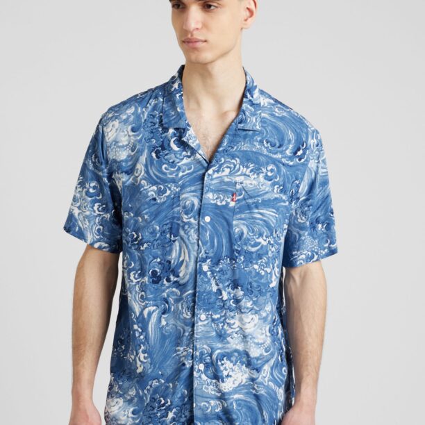 LEVI'S ® Cămașă 'Classic Camper Shirt'  albastru / bleumarin / alb