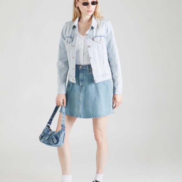 Cumpăra LEVI'S ® Fustă 'Mini Flounce Skirt'  albastru denim