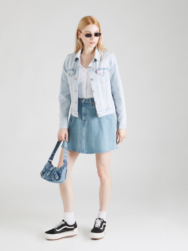 Cumpăra LEVI'S ® Fustă 'Mini Flounce Skirt'  albastru denim