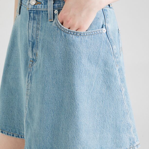 Preţ LEVI'S ® Fustă 'Mini Flounce Skirt'  albastru denim