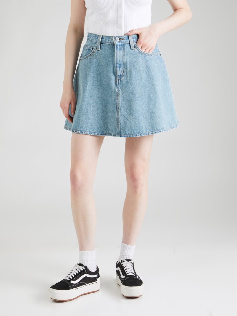 LEVI'S ® Fustă 'Mini Flounce Skirt'  albastru denim