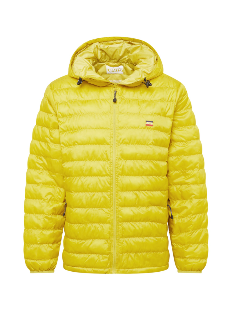 LEVI'S ® Geacă de primăvară-toamnă 'Presidio Pkbl Hooded Jkt'  galben