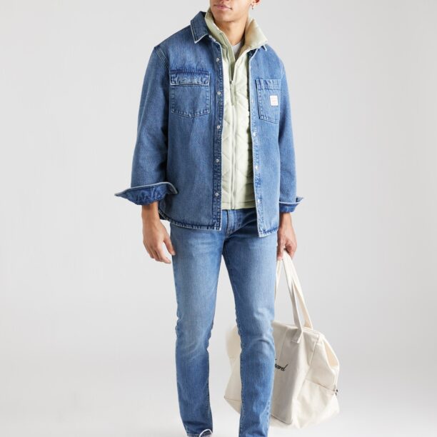 Cumpăra LEVI'S ® Geacă de primăvară-toamnă 'TELEGRAPH'  albastru denim / roșu / alb