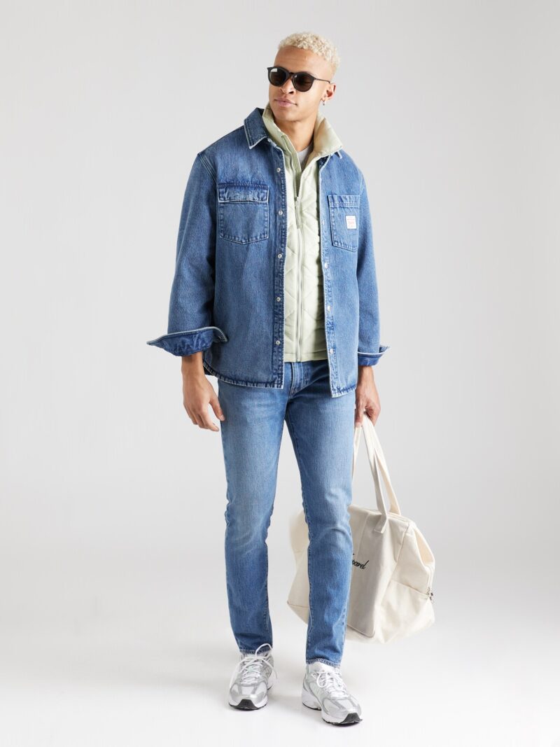 Cumpăra LEVI'S ® Geacă de primăvară-toamnă 'TELEGRAPH'  albastru denim / roșu / alb