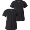 LEVI'S ® Tricou '2Pack Vneck Tee'  roșu / negru / alb