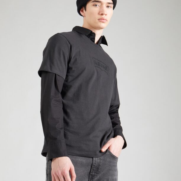 LEVI'S ® Tricou 'Graphic Crewneck Tee'  negru