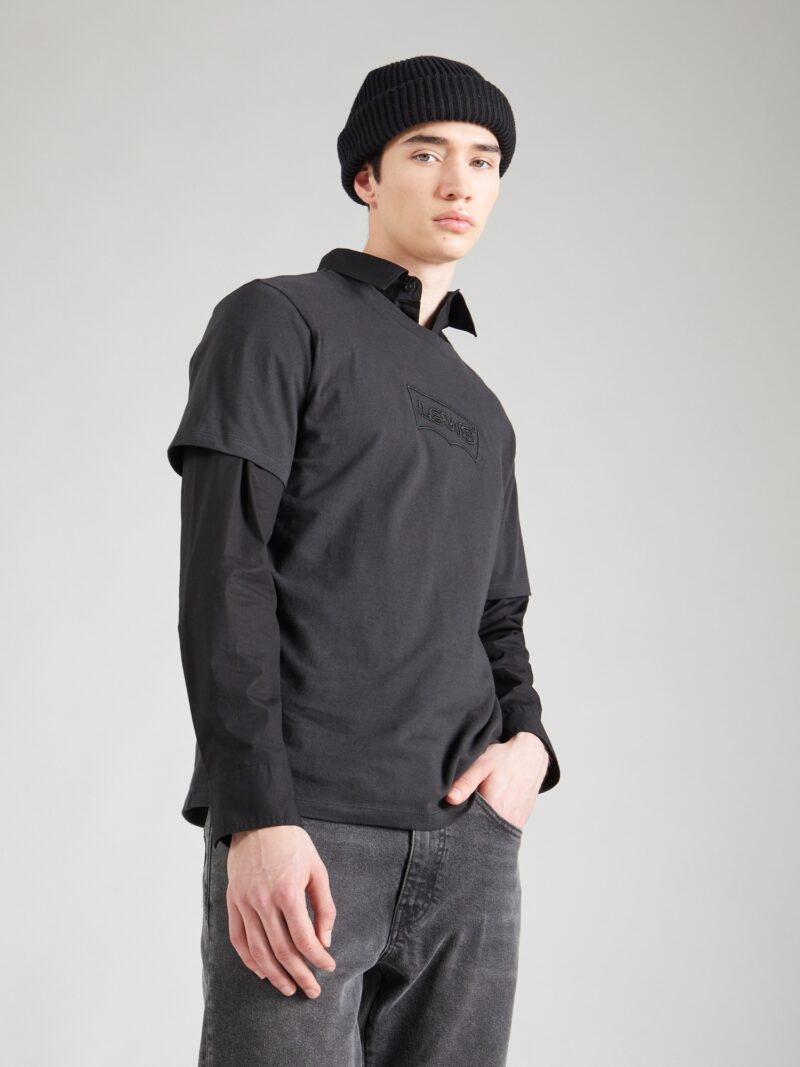 LEVI'S ® Tricou 'Graphic Crewneck Tee'  negru