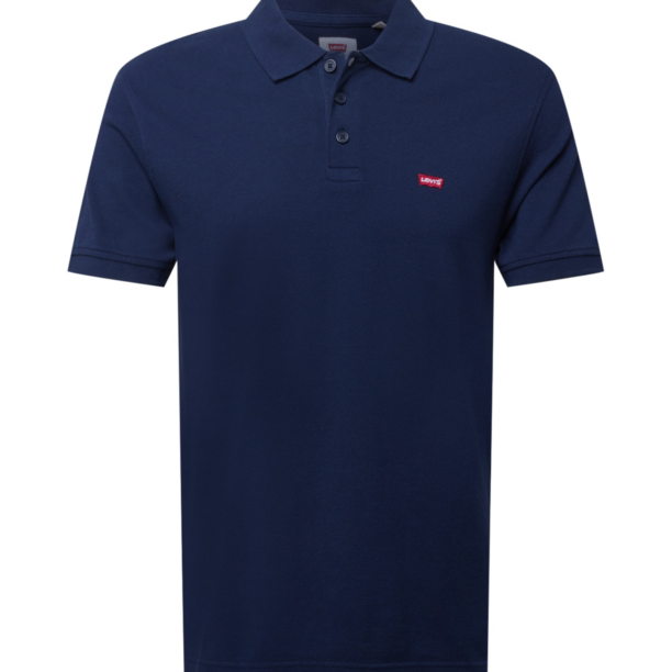 LEVI'S ® Tricou 'Housemark Polo'  albastru închis / roși aprins / alb