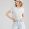 LEVI'S ® Tricou 'Perfect'  bej închis / albastru deschis / alb murdar