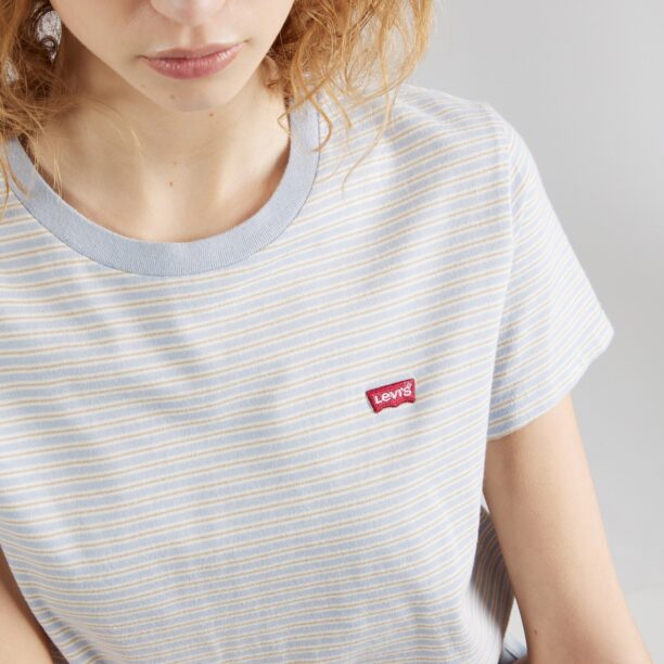 Preţ LEVI'S ® Tricou 'Perfect'  bej închis / albastru deschis / alb murdar