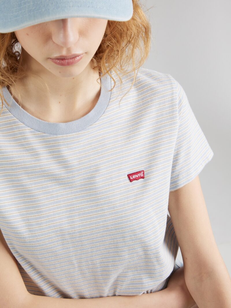 Preţ LEVI'S ® Tricou 'Perfect'  bej închis / albastru deschis / alb murdar