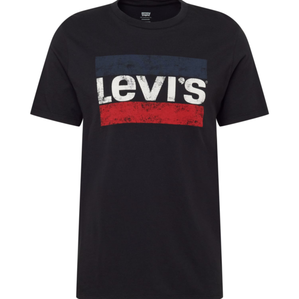 LEVI'S ® Tricou 'Sportswear Logo Graphic'  bleumarin / roşu închis / negru / alb