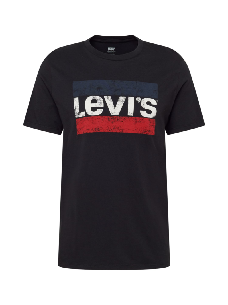 LEVI'S ® Tricou 'Sportswear Logo Graphic'  bleumarin / roşu închis / negru / alb